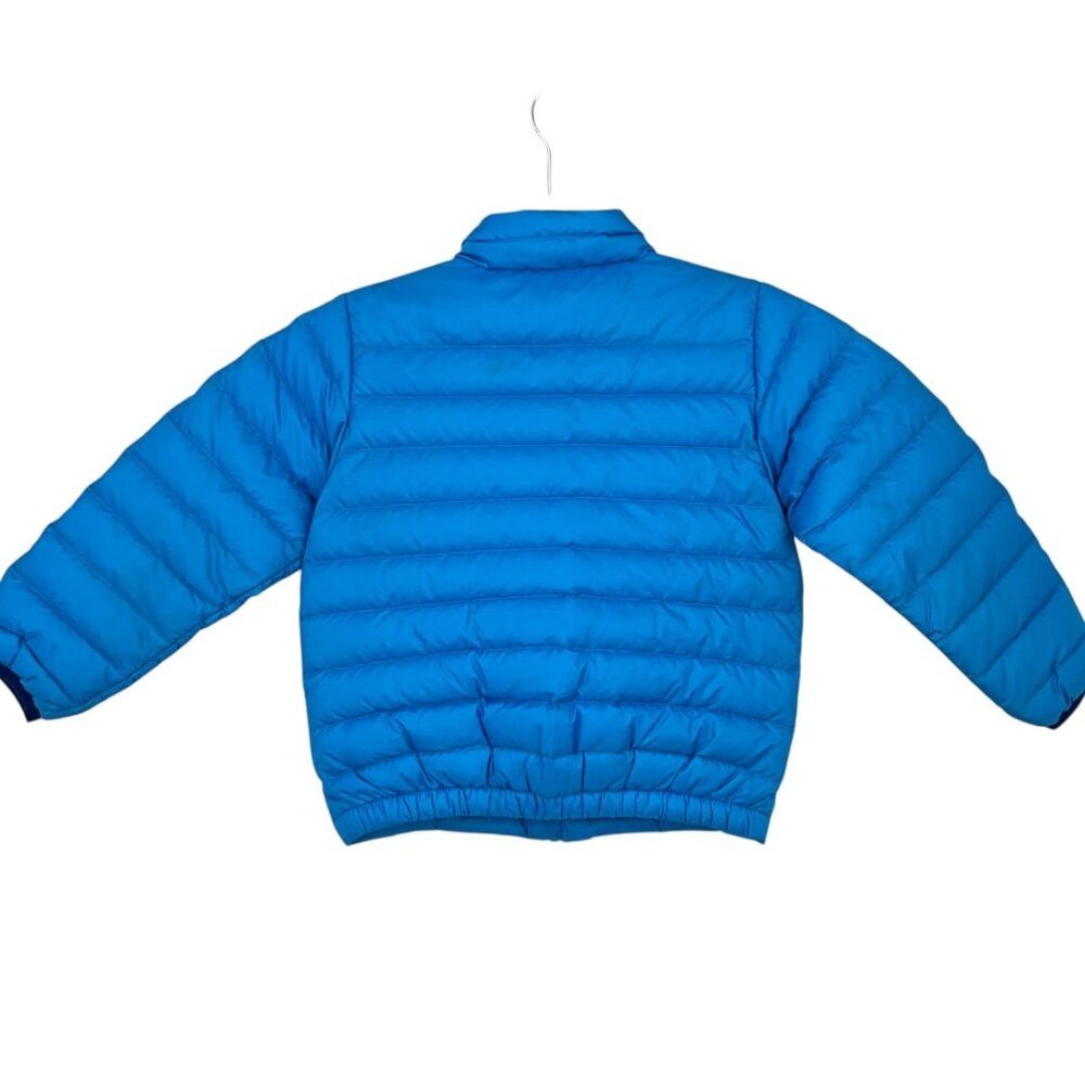 Patagonia Baby Down Sweater Jacket Blue Full Zip Size 3T - Picture 5 of 11